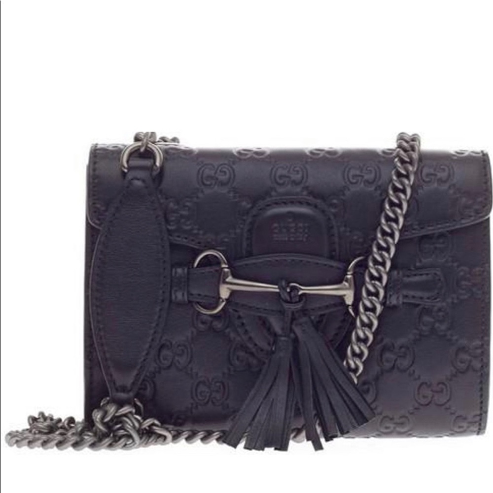 📍SOLD📍Guccissima mini Emily bag